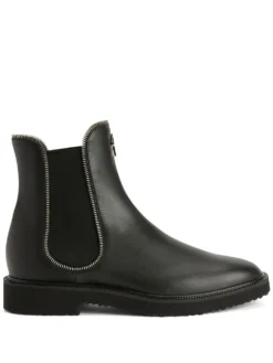Men Giuseppe Zanotti Zipper-lined Leather Boots