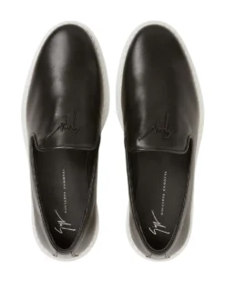 Men Giuseppe Zanotti Klaus Leather Loafers -Giuseppe Zanotti 18438333 39747795 1000