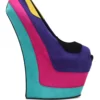 Women Giuseppe Zanotti GZ Mad 160mm Sculpted Platform Pumps