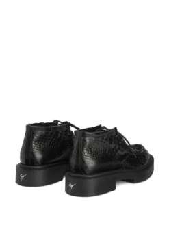 Men Giuseppe Zanotti Bleizou Crocodile-embossed Loafers -Giuseppe Zanotti 18464843 39845102 1000