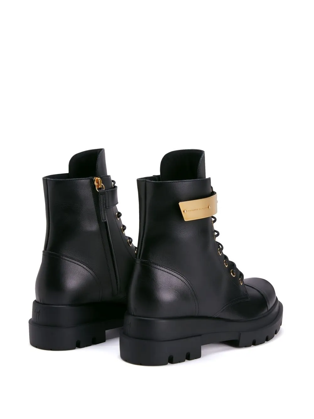 Women Giuseppe Zanotti Alexa Leather Ankle Boots 5 Women Giuseppe Zanotti Alexa Leather Ankle Boots - Image 3
