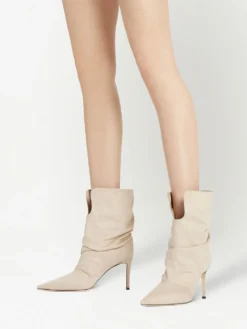 Women Giuseppe Zanotti Yunah Suede 85mm Ankle Boots -Giuseppe Zanotti 18464875 40507452 1000