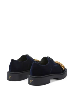 Men Giuseppe Zanotti Adric Velvet Loafers -Giuseppe Zanotti 18464885 39845156 1000