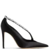 Women Giuseppe Zanotti Filipa Crystal Embellished Pumps -Giuseppe Zanotti 18464902 39790956 1000