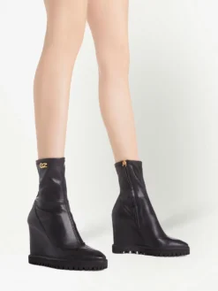 Women Giuseppe Zanotti Zaidha Stretch Wedge Ankle Boots 9 Women Giuseppe Zanotti Zaidha Stretch Wedge Ankle Boots -Giuseppe Zanotti 18465378 39795404 1000