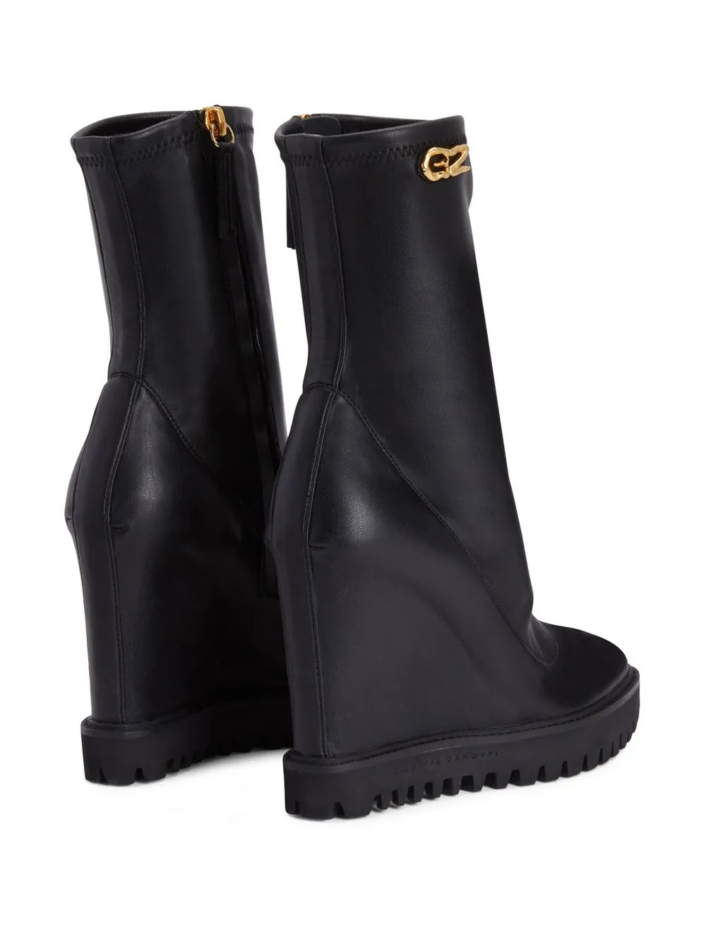 Women Giuseppe Zanotti Zaidha Stretch Wedge Ankle Boots 5 Women Giuseppe Zanotti Zaidha Stretch Wedge Ankle Boots - Image 3