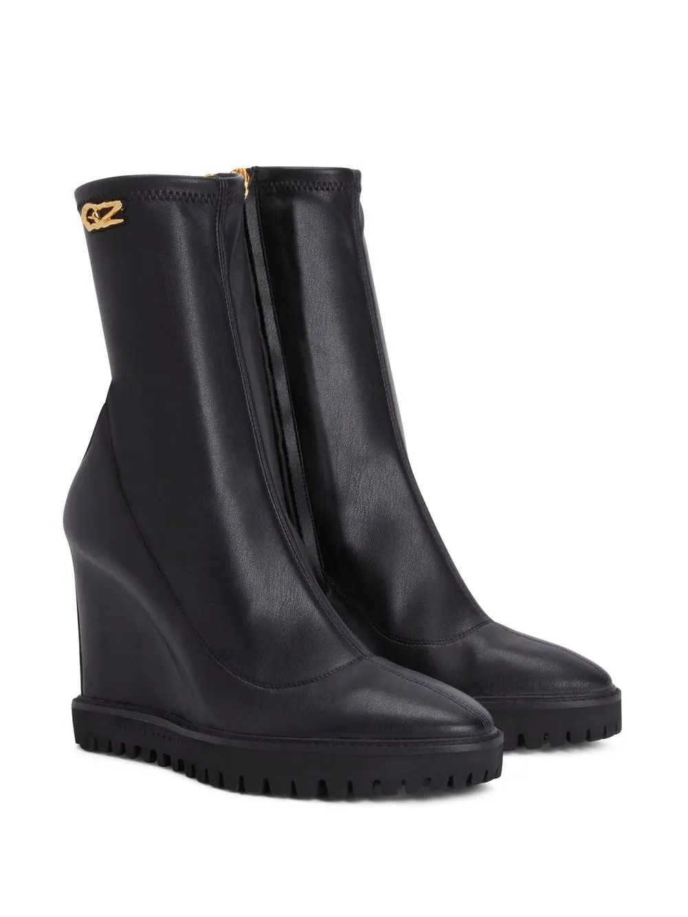 Women Giuseppe Zanotti Zaidha Stretch Wedge Ankle Boots 4 Women Giuseppe Zanotti Zaidha Stretch Wedge Ankle Boots - Image 2