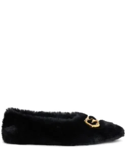 Women Giuseppe Zanotti Lucreciia Faux Fur Loafers