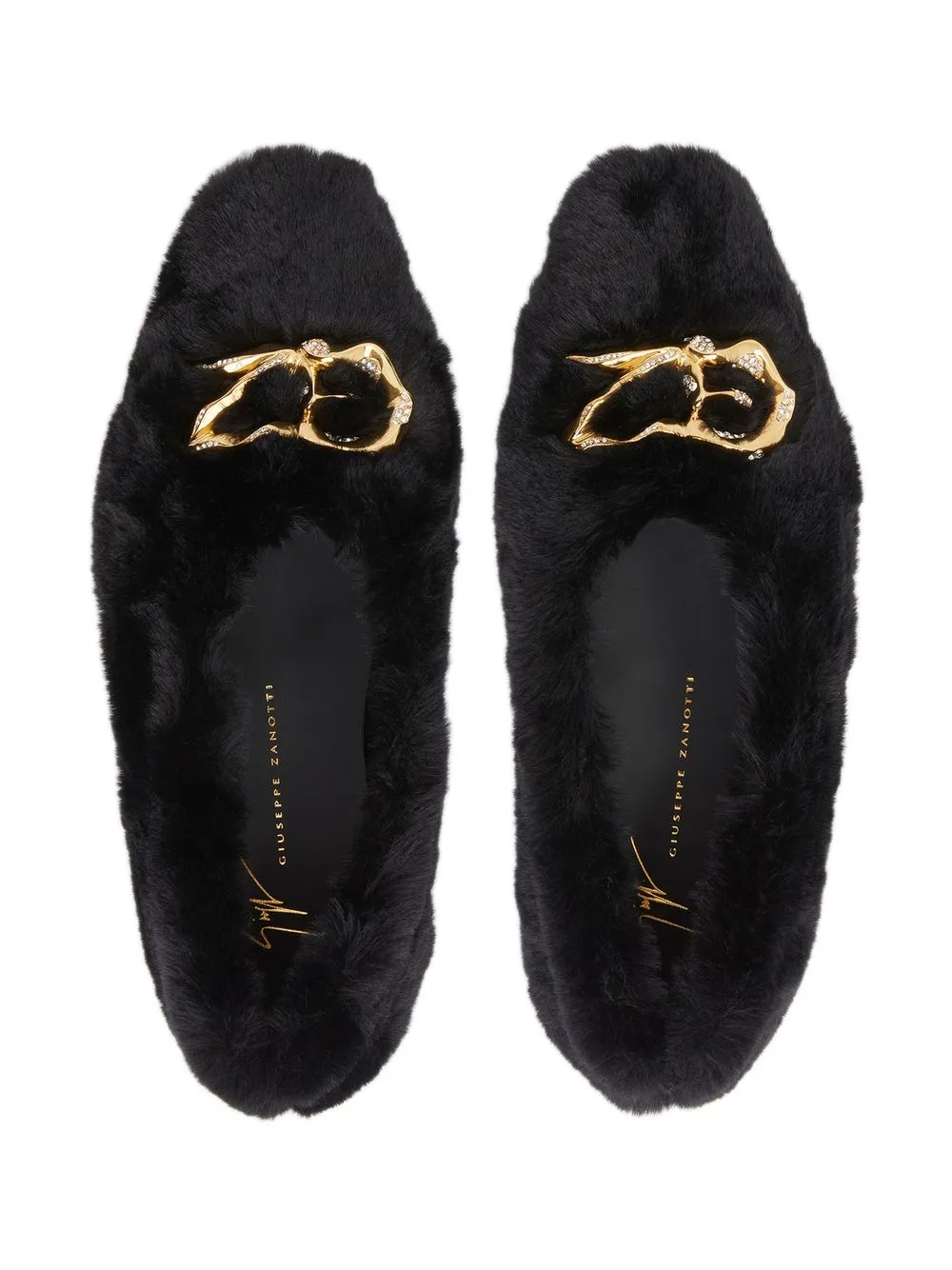 Women Giuseppe Zanotti Lucreciia Faux Fur Loafers 6 Women Giuseppe Zanotti Lucreciia Faux Fur Loafers - Image 4