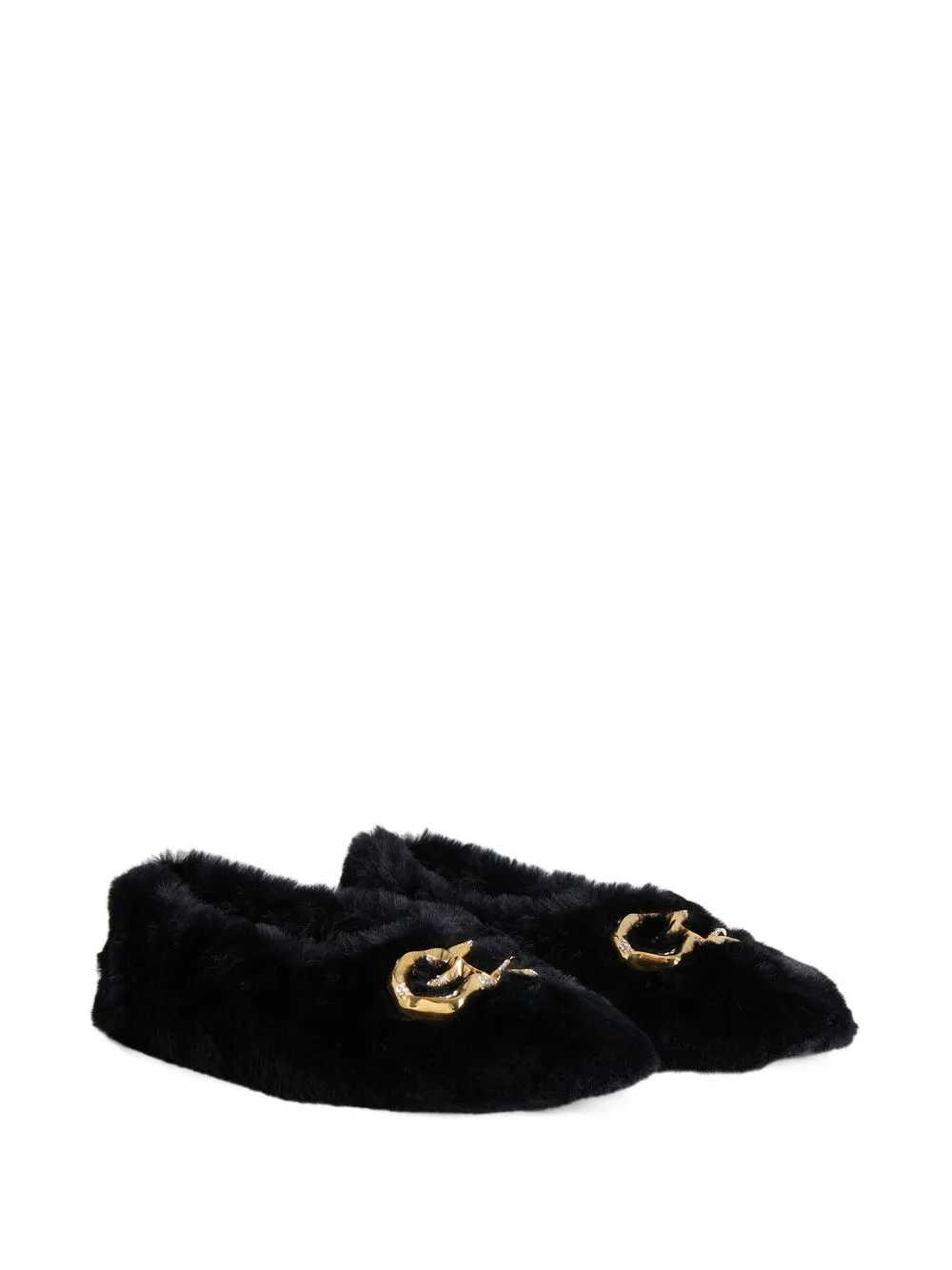 Women Giuseppe Zanotti Lucreciia Faux Fur Loafers 4 Women Giuseppe Zanotti Lucreciia Faux Fur Loafers - Image 2