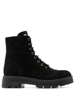 Men Giuseppe Zanotti Rombos Suede Combat Boots