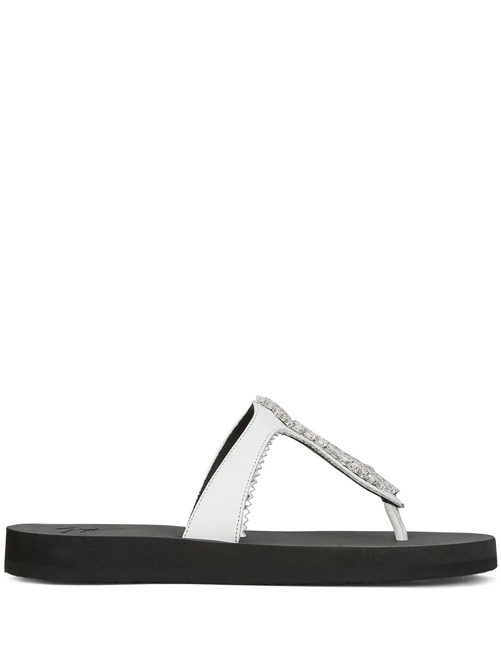 Women Giuseppe Zanotti Orsola Crystal-embellished Flip-flops 3 Women Giuseppe Zanotti Orsola Crystal-embellished Flip-flops
