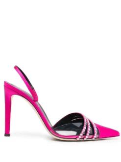 Women Giuseppe Zanotti Gem-embellished 110mm Heeled Pumps