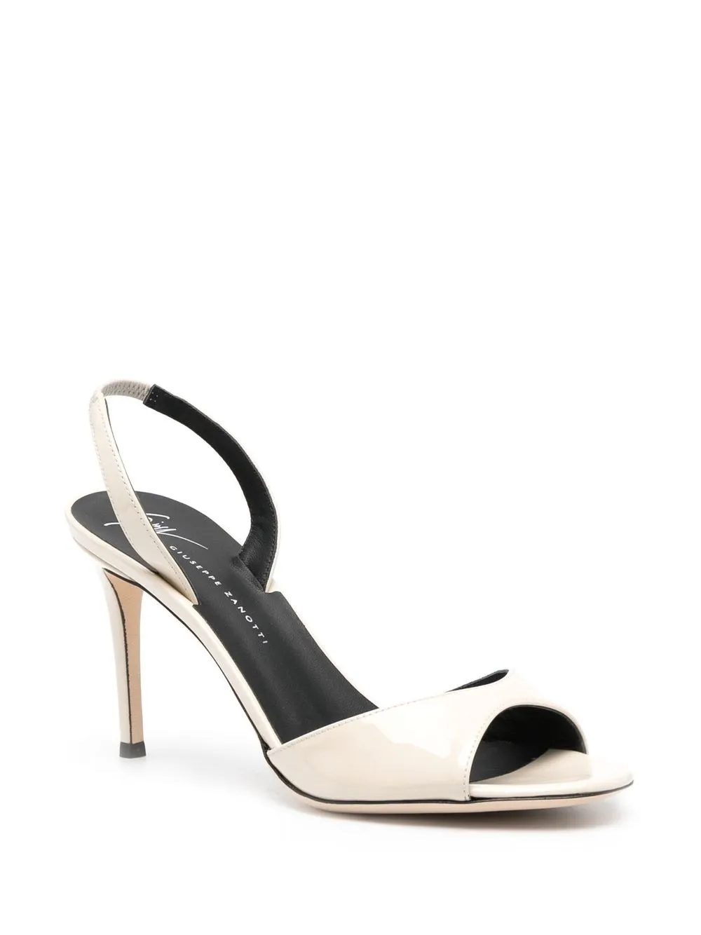 Women Giuseppe Zanotti Open-toe Leather Sandals 4 Women Giuseppe Zanotti Open-toe Leather Sandals - Image 2