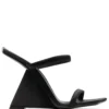Women Giuseppe Zanotti 110mm Angled Slip-on Sandals