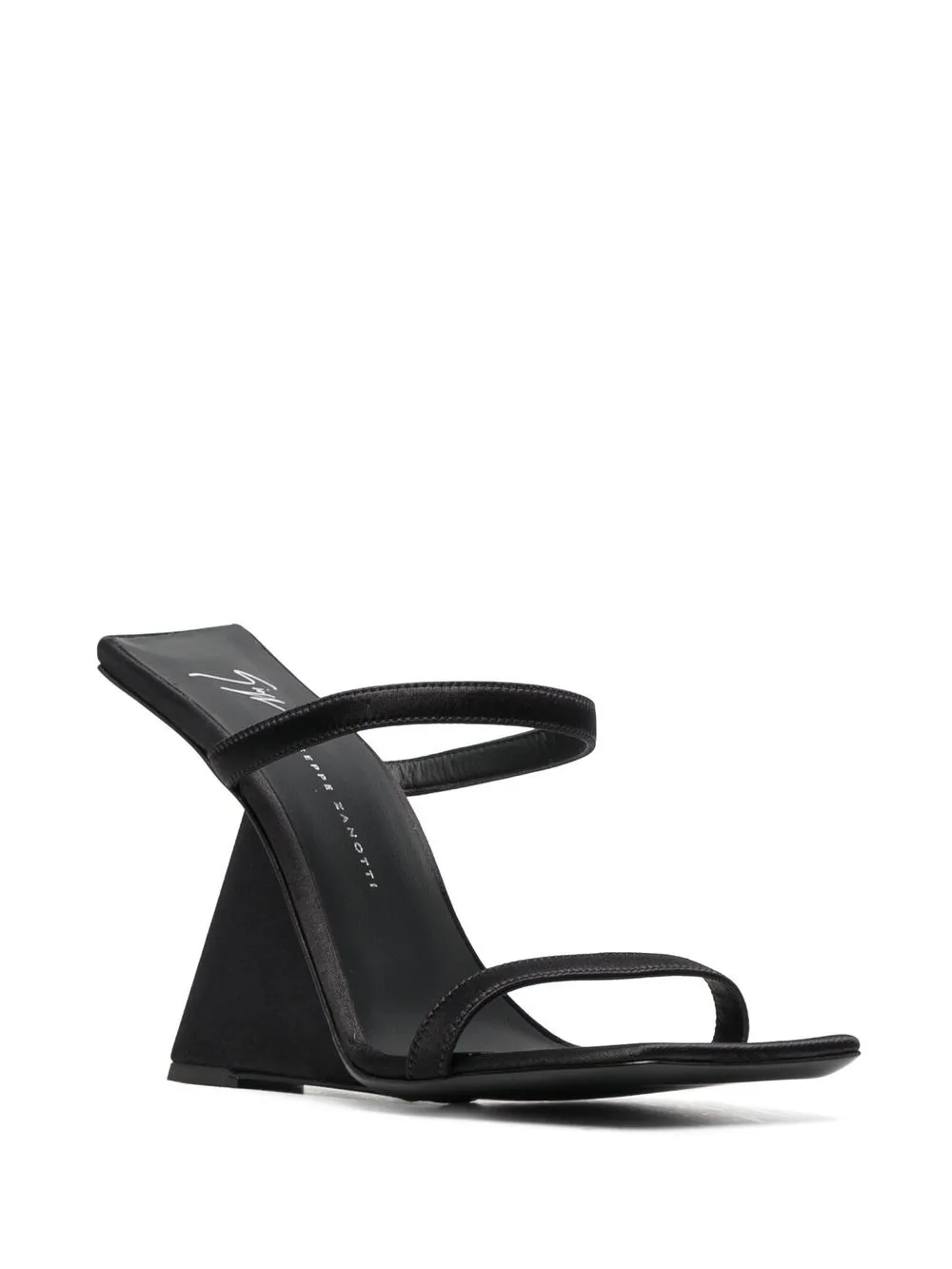 Women Giuseppe Zanotti 110mm Angled Slip-on Sandals 4 Women Giuseppe Zanotti 110mm Angled Slip-on Sandals - Image 2