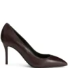 Women Giuseppe Zanotti Lucrezia Point-toe Leather Pumps