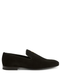 Men Giuseppe Zanotti Slip-on Suede Loafers