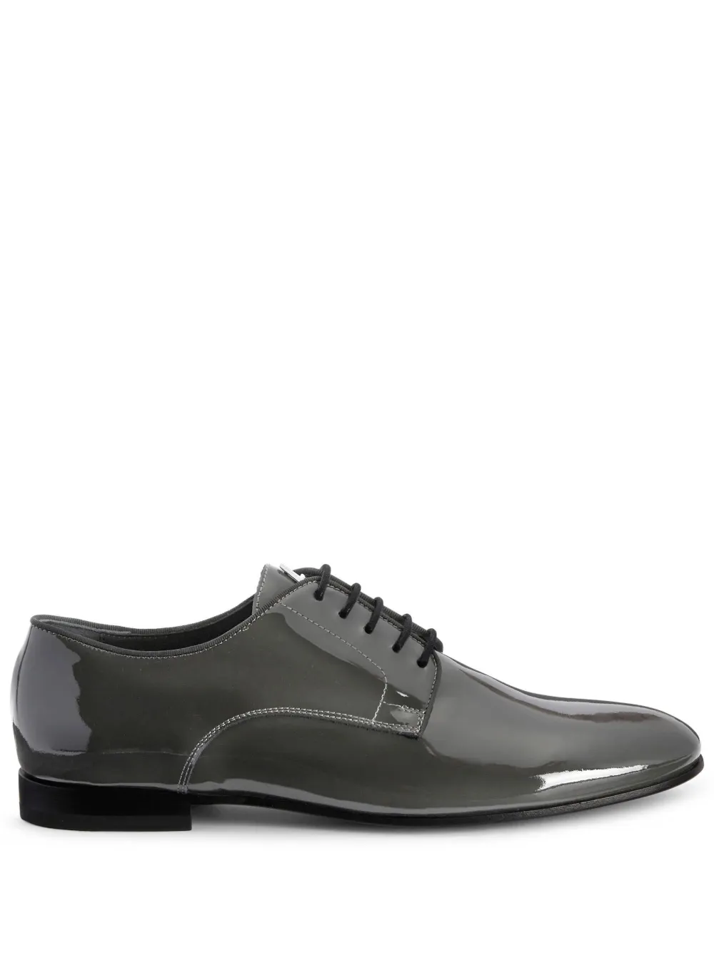 Men Giuseppe Zanotti Patent-leather Lace-up Loafers 3 Men Giuseppe Zanotti Patent-leather Lace-up Loafers