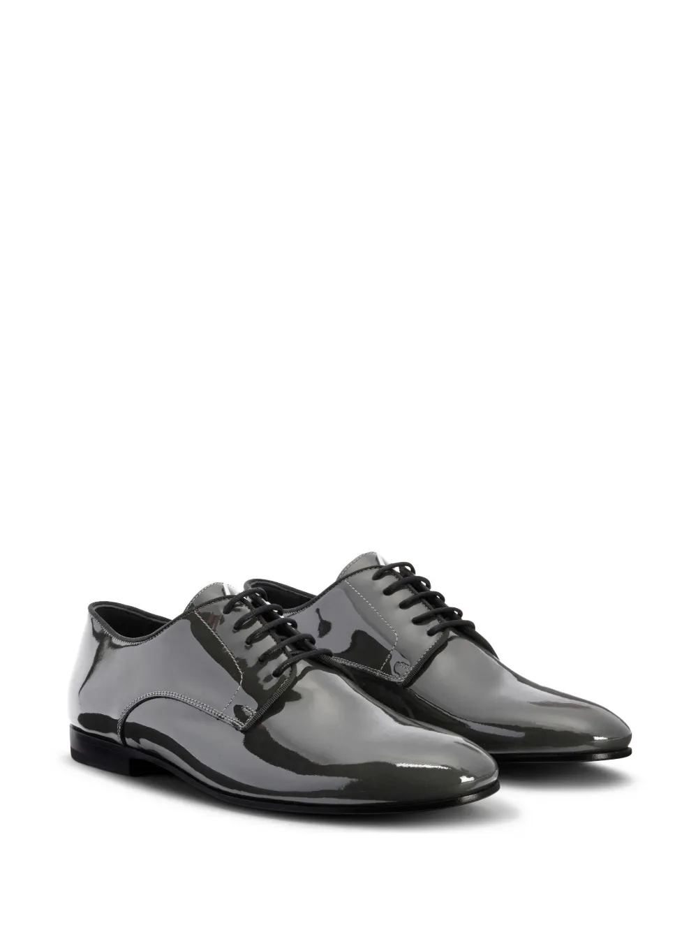 Men Giuseppe Zanotti Patent-leather Lace-up Loafers 4 Men Giuseppe Zanotti Patent-leather Lace-up Loafers - Image 2