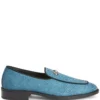 Men Giuseppe Zanotti Snakeskin-effect Leather Loafers -Giuseppe Zanotti 19206495 42604378 1000