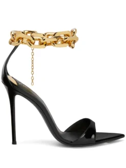 Women Giuseppe Zanotti Intriigo Chain 105mm Sandals