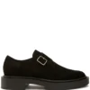 Men Giuseppe Zanotti Adric Suede Buckle-strap Shoes