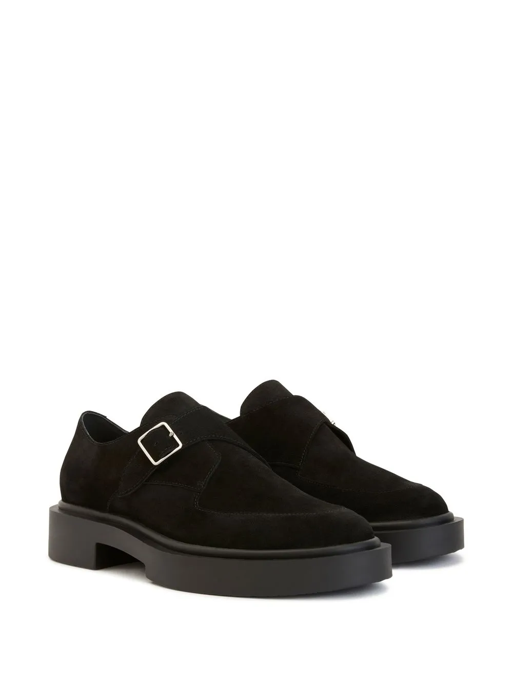 Men Giuseppe Zanotti Adric Suede Buckle-strap Shoes 4 Men Giuseppe Zanotti Adric Suede Buckle-strap Shoes - Image 2
