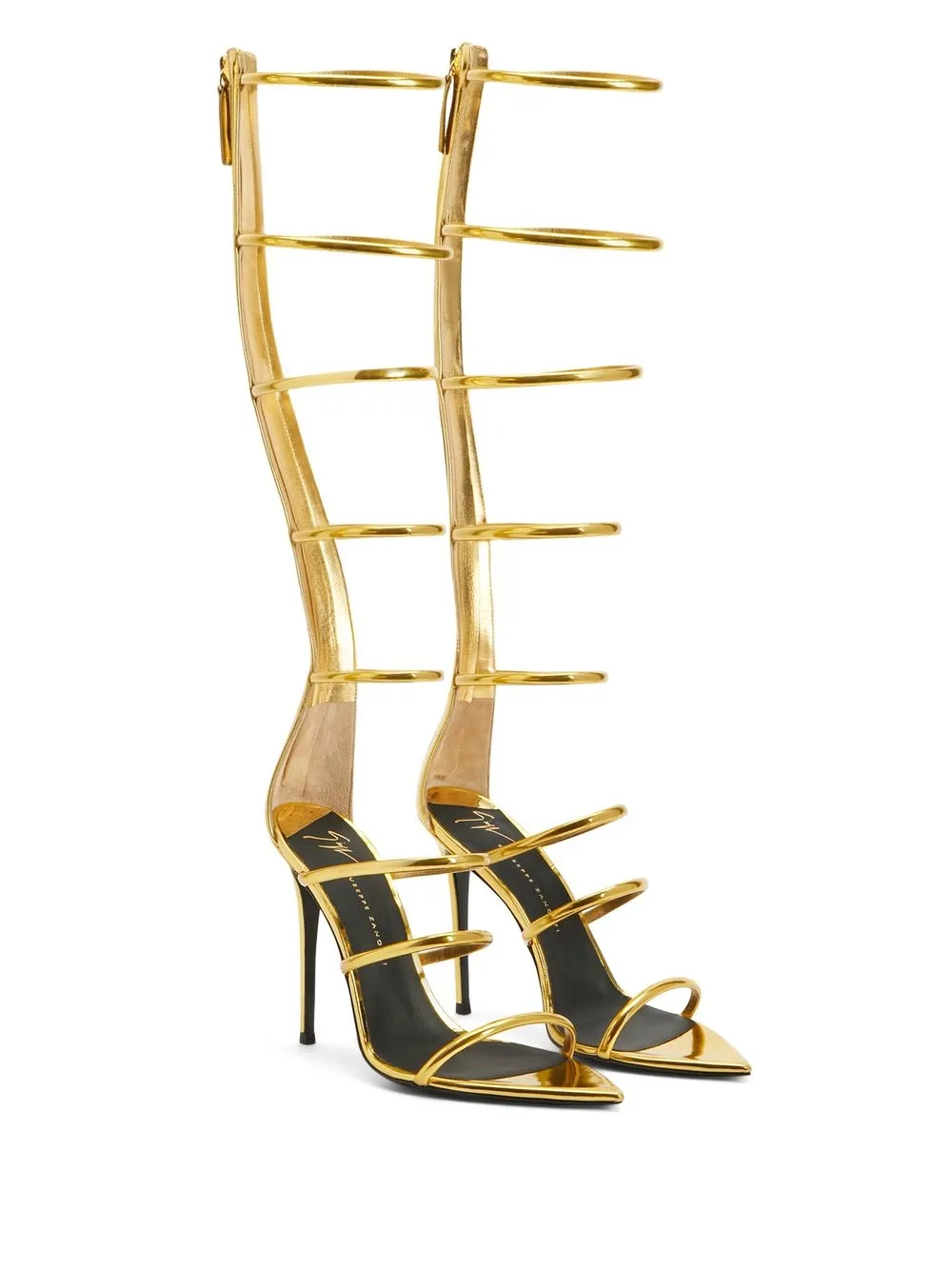 Women Giuseppe Zanotti Super Intrigo 105mm Sandals 4 Women Giuseppe Zanotti Super Intrigo 105mm Sandals - Image 2