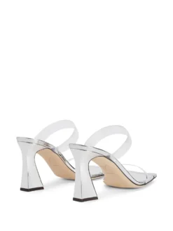 Women Giuseppe Zanotti Transparent Block-heel Mules -Giuseppe Zanotti 19206596 42314465 1000