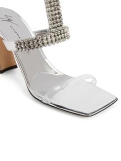 Women Giuseppe Zanotti 85mm Crystal-embellished Heeled Sandals -Giuseppe Zanotti 19206612 43971825 1000