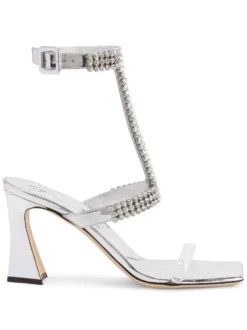Women Giuseppe Zanotti 85mm Crystal-embellished Heeled Sandals