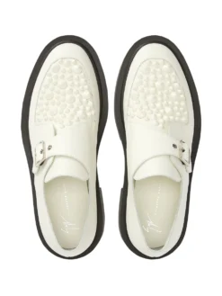 Men Giuseppe Zanotti Adric Studded Buckle-strap Shoes 9 Men Giuseppe Zanotti Adric Studded Buckle-strap Shoes -Giuseppe Zanotti 19207002 42602684 1000