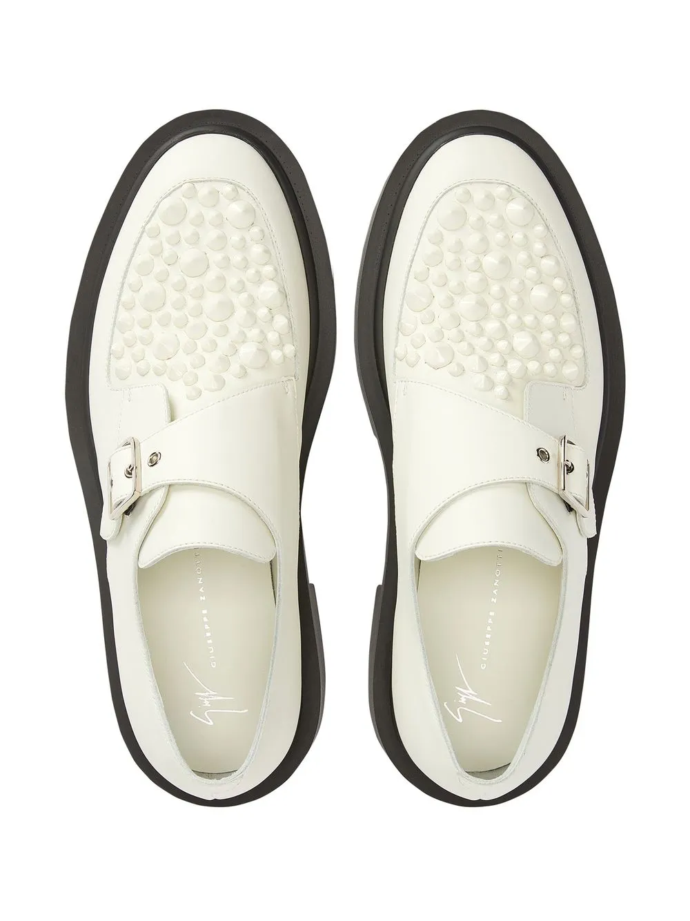 Men Giuseppe Zanotti Adric Studded Buckle-strap Shoes 6 Men Giuseppe Zanotti Adric Studded Buckle-strap Shoes - Image 4