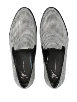 Men Giuseppe Zanotti Jareth Disco Crystal-embellished Loafers -Giuseppe Zanotti 19207044 43200972 1000