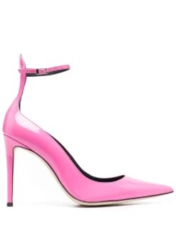 Women Giuseppe Zanotti Pointed 100mm Leather Pumps