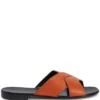 Men Giuseppe Zanotti Flavio Crossed-leather Sandals -Giuseppe Zanotti 19396720 45148312 1000