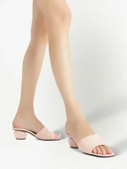 Women Giuseppe Zanotti Rozalie Leather 45mm Mules -Giuseppe Zanotti 19396757 43521229 1000