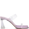 Women Giuseppe Zanotti Flaminia Plexi Strappy Mules -Giuseppe Zanotti 19397417 43518047 1000