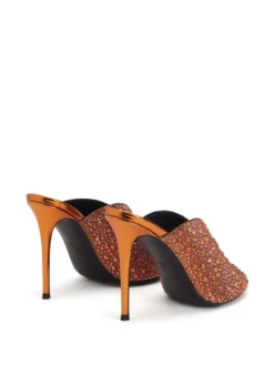 Women Giuseppe Zanotti Intriigo Sparkle Embellished Mules -Giuseppe Zanotti 19397459 43519771 1000