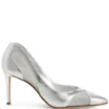 Women Giuseppe Zanotti Anna Metallic Pointed Toe Pumps