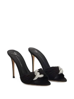 Women Giuseppe Zanotti Intriigo Knot Heeled Mules -Giuseppe Zanotti 19398170 43519048 1000