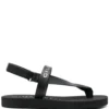 Women Giuseppe Zanotti Logo-print Thong-strap Sandals -Giuseppe Zanotti 19577478 44137022 1000