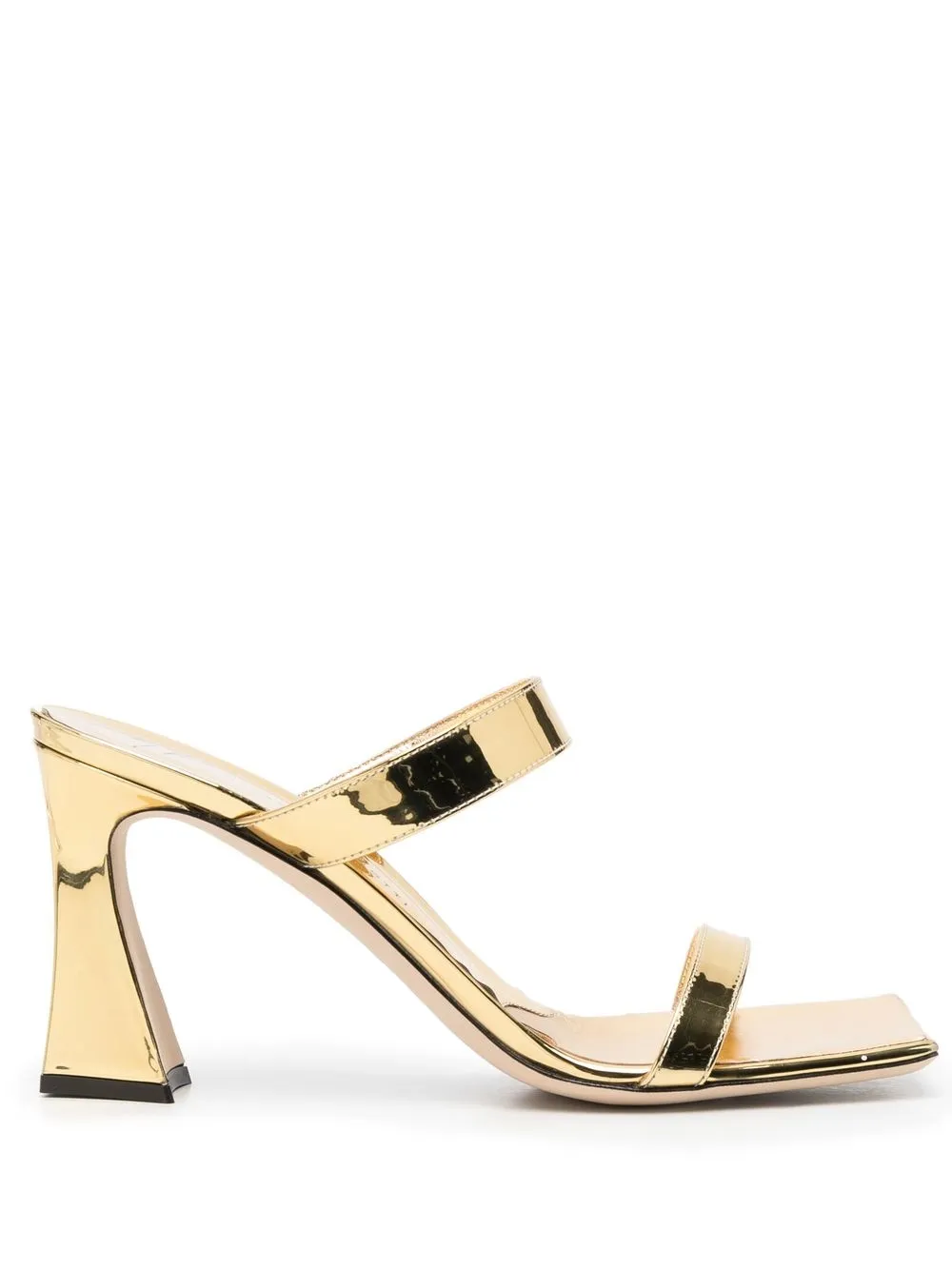 Women Giuseppe Zanotti 90mm Square-toe Mules 3 Women Giuseppe Zanotti 90mm Square-toe Mules