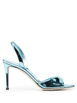 Women Giuseppe Zanotti Slingback Metallic Sandals