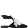 Women Giuseppe Zanotti Gioia Crystal-embellished Flat Sandals