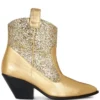 Women Giuseppe Zanotti Elna Glittery Cowboy Boots -Giuseppe Zanotti 19783988 44492132 1000