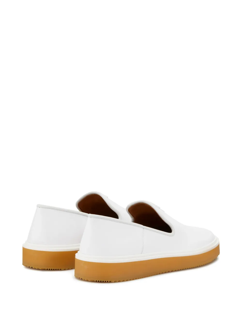 Men Giuseppe Zanotti Hoffman Flash Leather Loafers 5 Men Giuseppe Zanotti Hoffman Flash Leather Loafers - Image 3