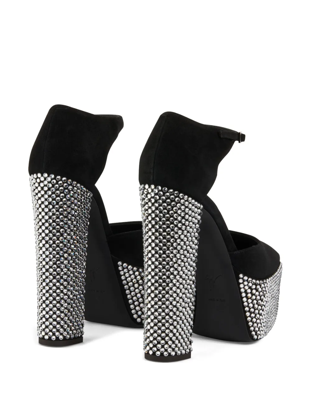 Women Giuseppe Zanotti Bebe 150mm Crystal-embellished Sandals 5 Women Giuseppe Zanotti Bebe 150mm Crystal-embellished Sandals - Image 3