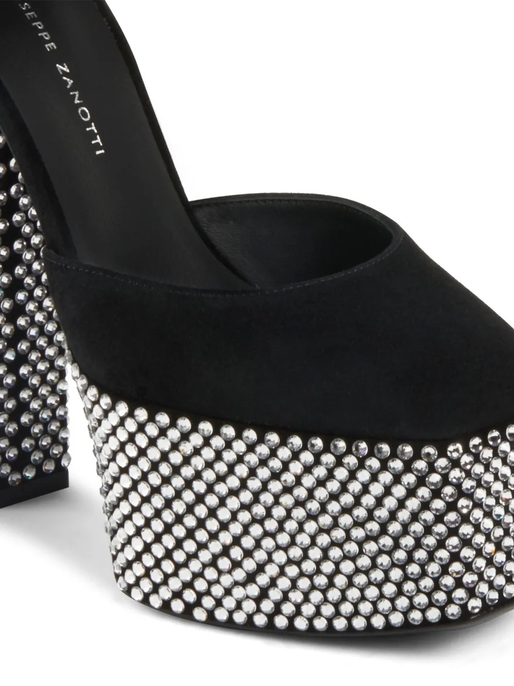 Women Giuseppe Zanotti Bebe 150mm Crystal-embellished Sandals 6 Women Giuseppe Zanotti Bebe 150mm Crystal-embellished Sandals - Image 4